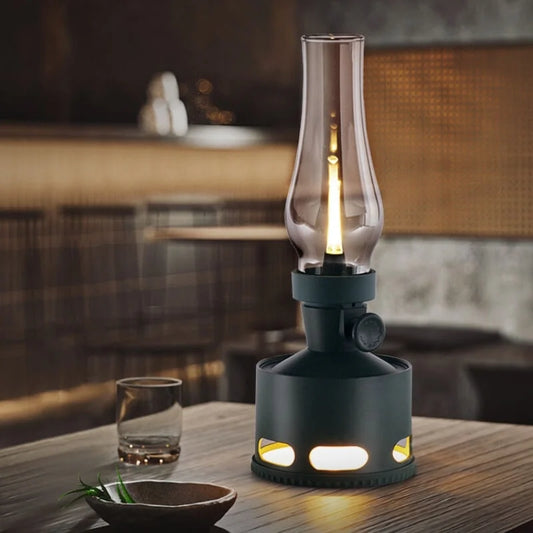 NostalgieLampe – Vintage LED table lamp for cozy atmosphere
