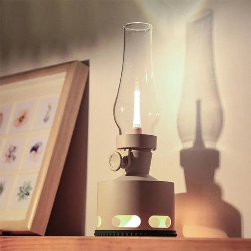 NostalgieLampe – Vintage LED table lamp for cozy atmosphere