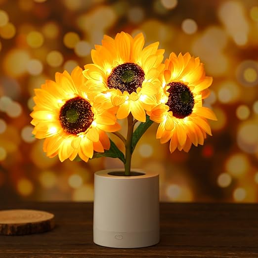 BloomBright – LED Blumenlampe für eine strahlende Atmosphäre