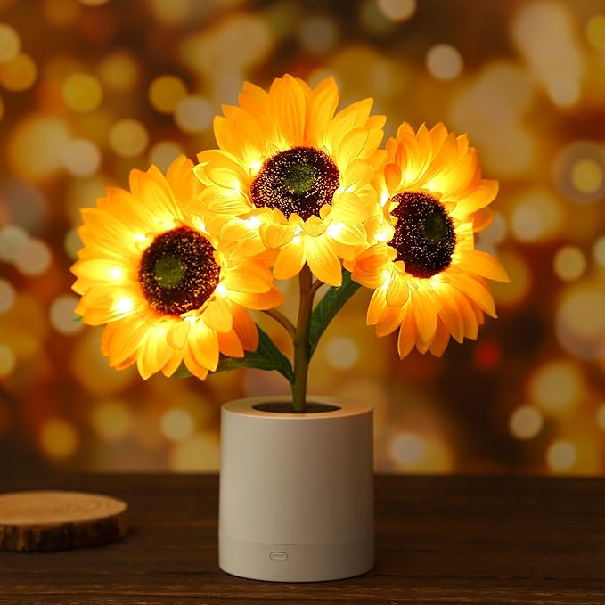 BloomBright – LED Blumenlampe für eine strahlende Atmosphäre