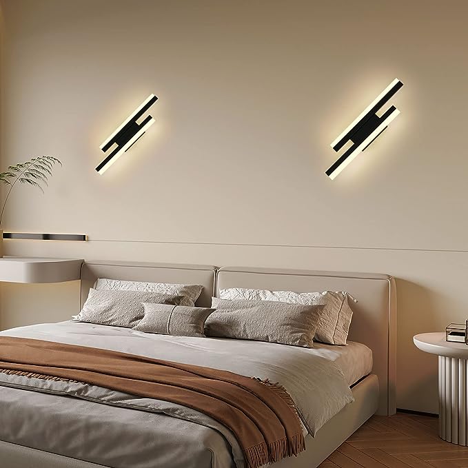 Mira – Modern LED Wall Light Black for Stylish Indoor Lighting