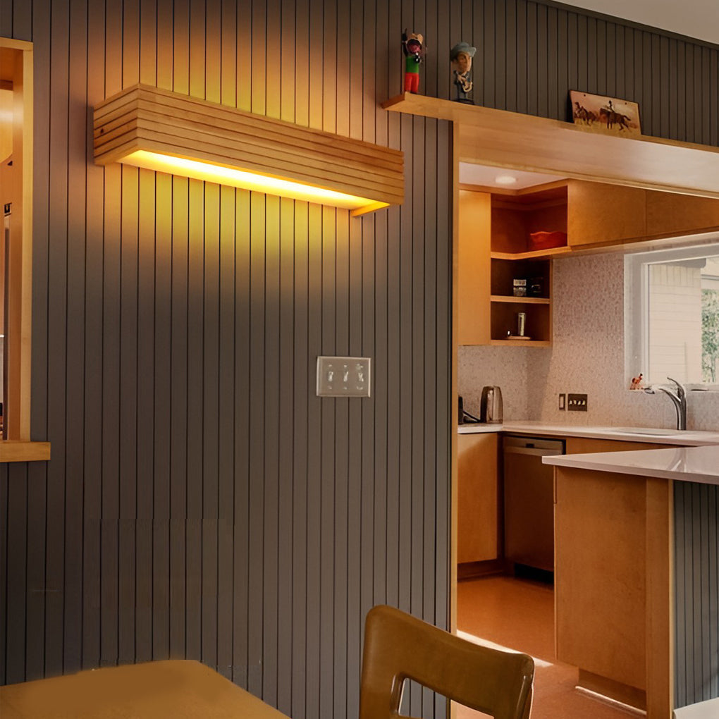 Gina – Rechteckige LED Wandlampe für Badezimmerbeleuchtung