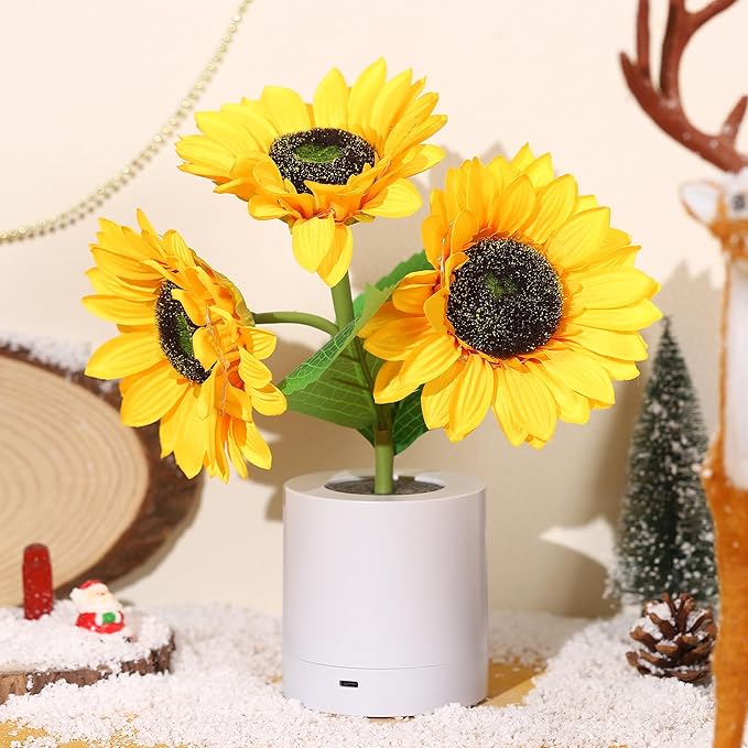 BloomBright – LED Blumenlampe für eine strahlende Atmosphäre
