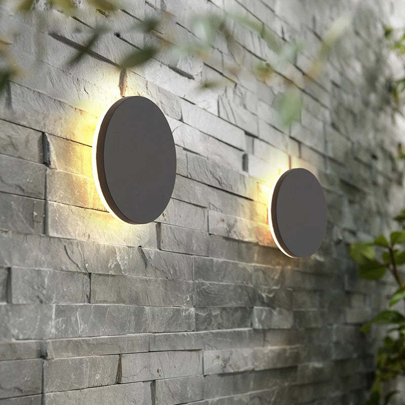Orr – LED Wandleuchte Schwarz für Garten und Flur – Elegantes Modernes Design