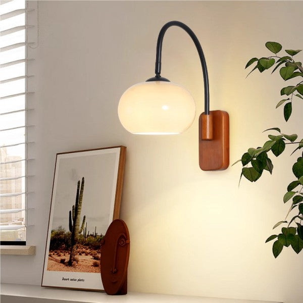 Rotatable Wall Lamp Khaki – Bauhaus Design for Modern Living