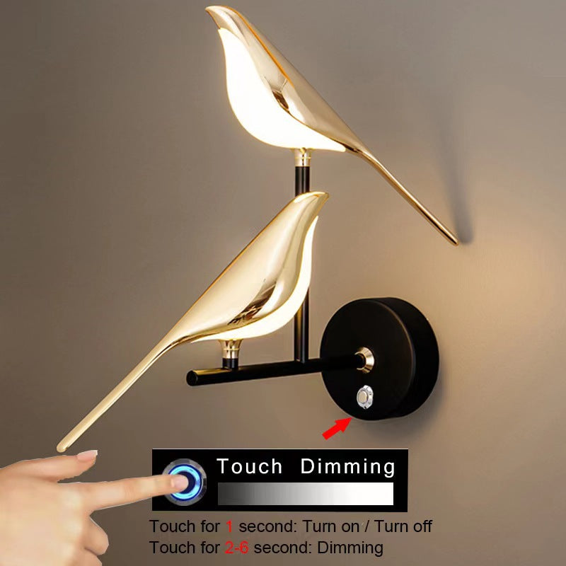 MrBird – Modern Wall Lamp Bird Design for Elegance