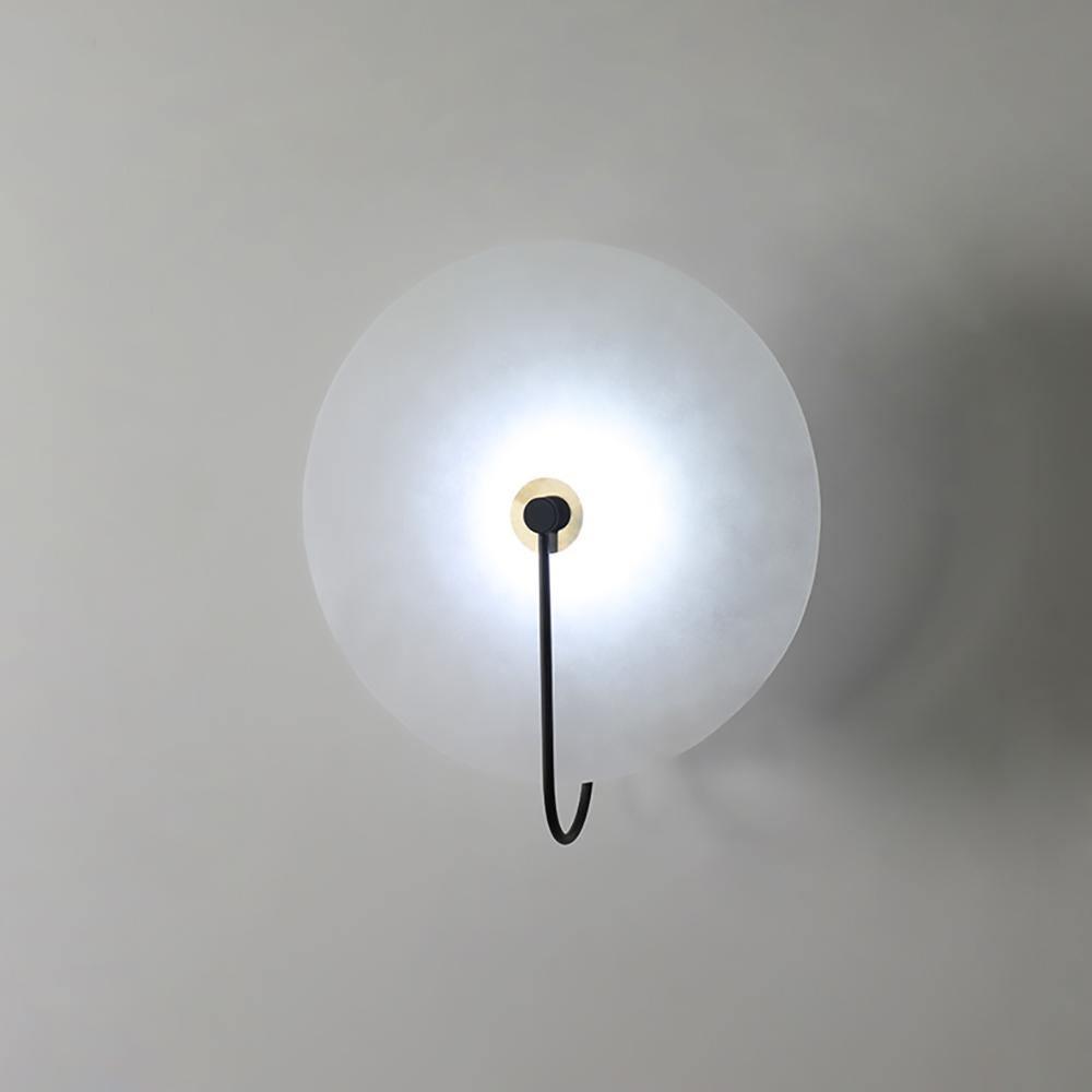 Alina – LED Wandleuchte Innen Alabaster für Elegante Beleuchtung in Flur, Schlafzimmer und Wohnzimmer