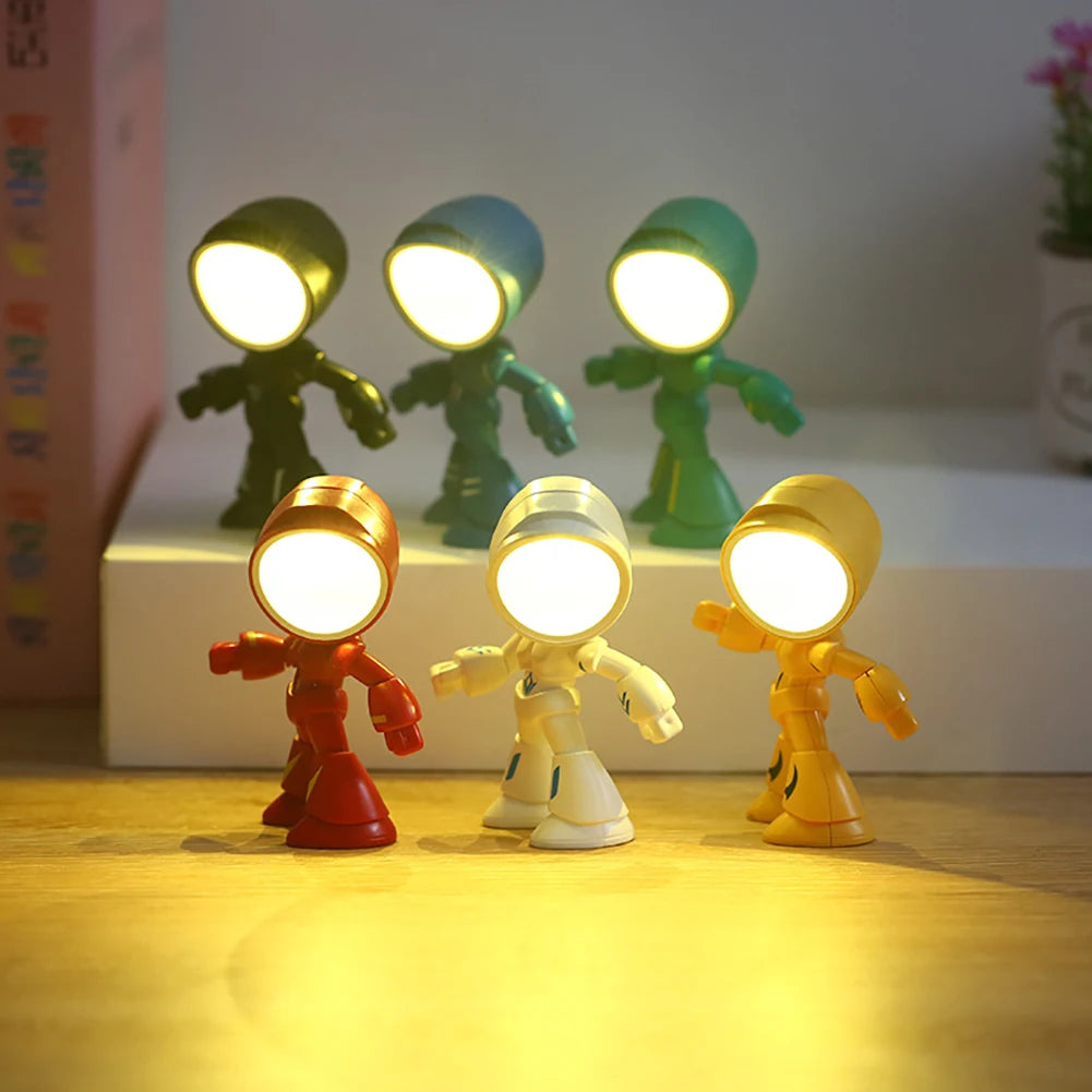 Aldo – Table Lamp With Robot Design For A Friendly Atmosphere