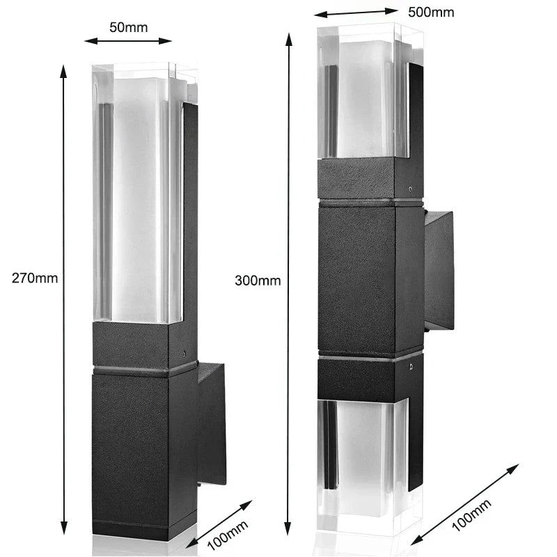UrbanGlow – LED-Wandlampe Minimalistisch für Modernes Wohnen
