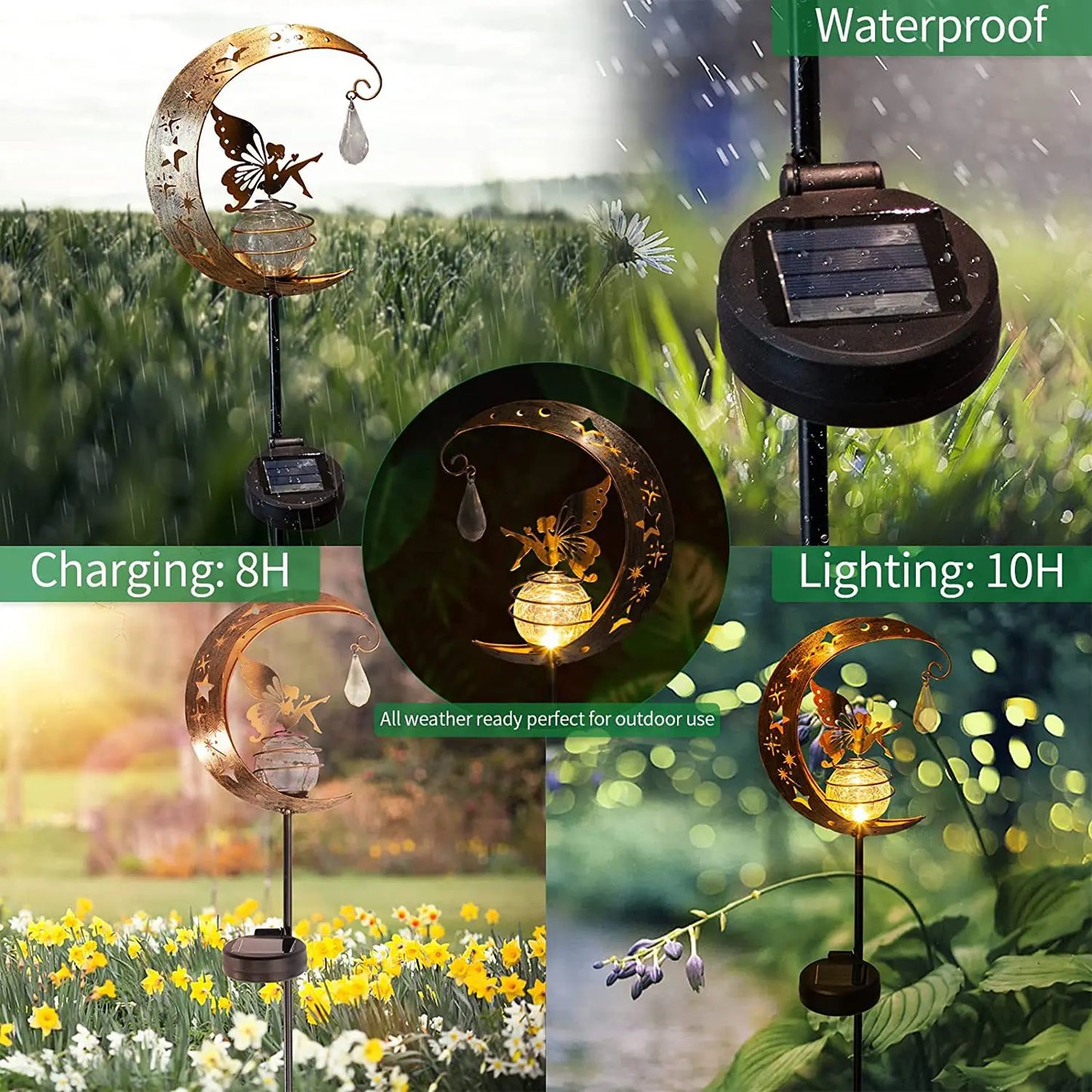 FairyTale – Solar Krampenlampe für eine bezaubernde Gartenatmosphäre