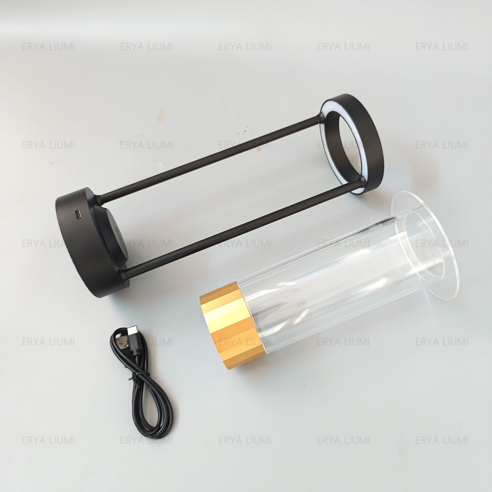 LumiFlora - Flower Lantern Table Lamp with Gentle Lighting