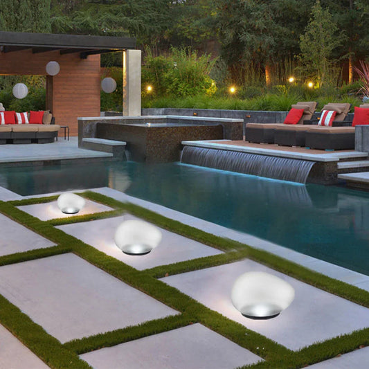 RadiantStone – Solarbetriebene Kieselsteinlampe für stimmungsvolle Gartenbeleuchtung