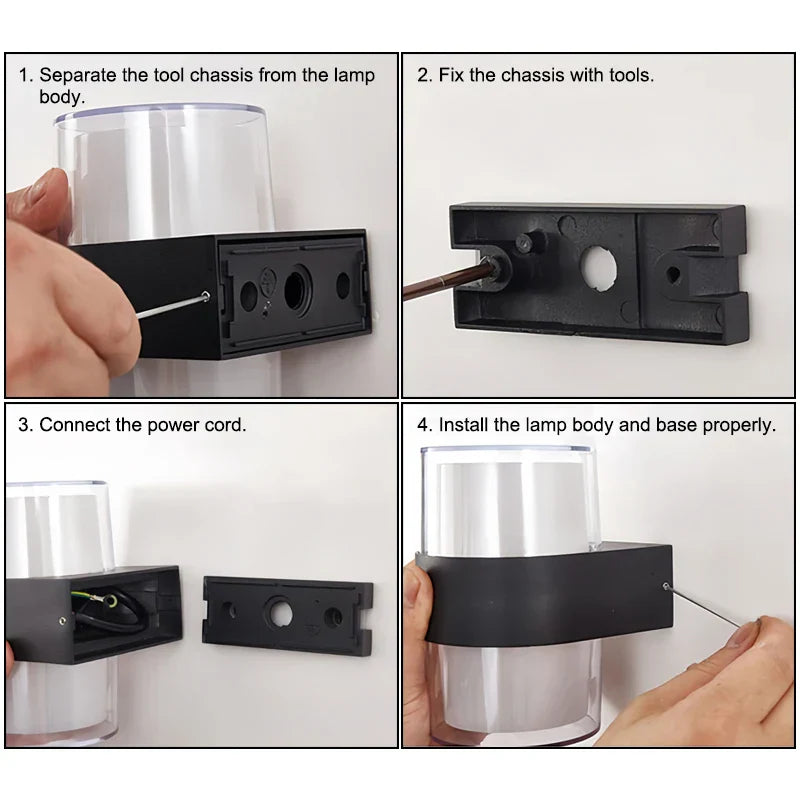 NatureBeam – Außenwandleuchte für stilvolle Gartenbeleuchtung