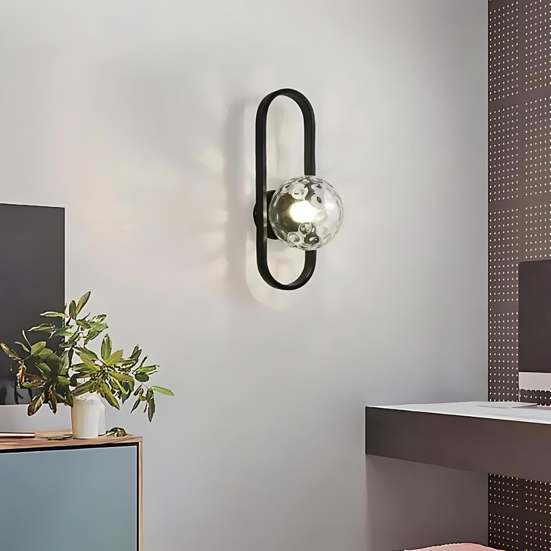Cleo – Wandleuchte Innen mit Elegantem Glasdesign für Sanftes Licht