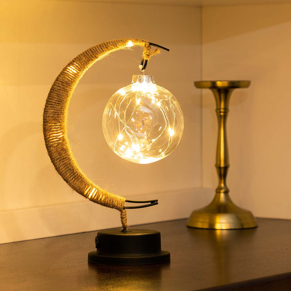 Lunara – Glass Moon Lamp for a Soothing Atmosphere