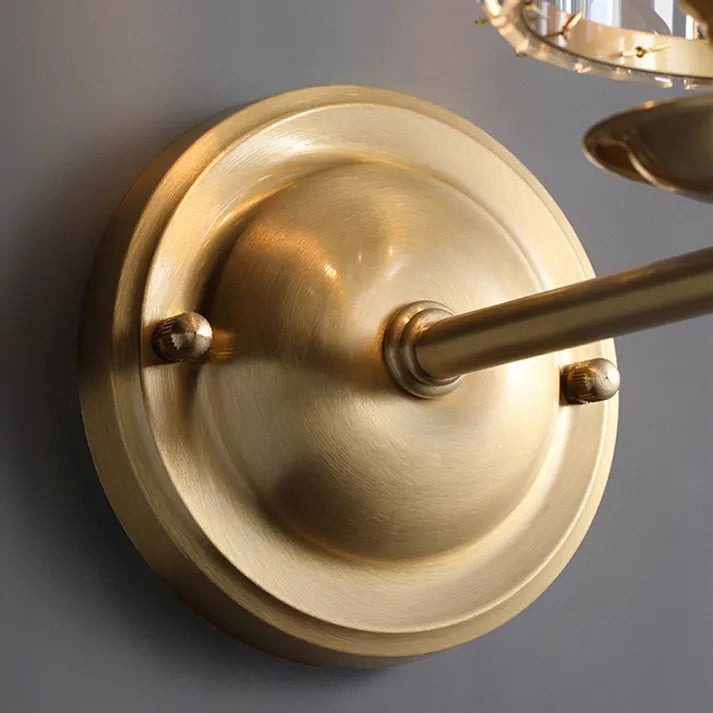 Vera – Kristall-Wandleuchte Innen Vintage Eleganz für Raffinierte Wohnräume