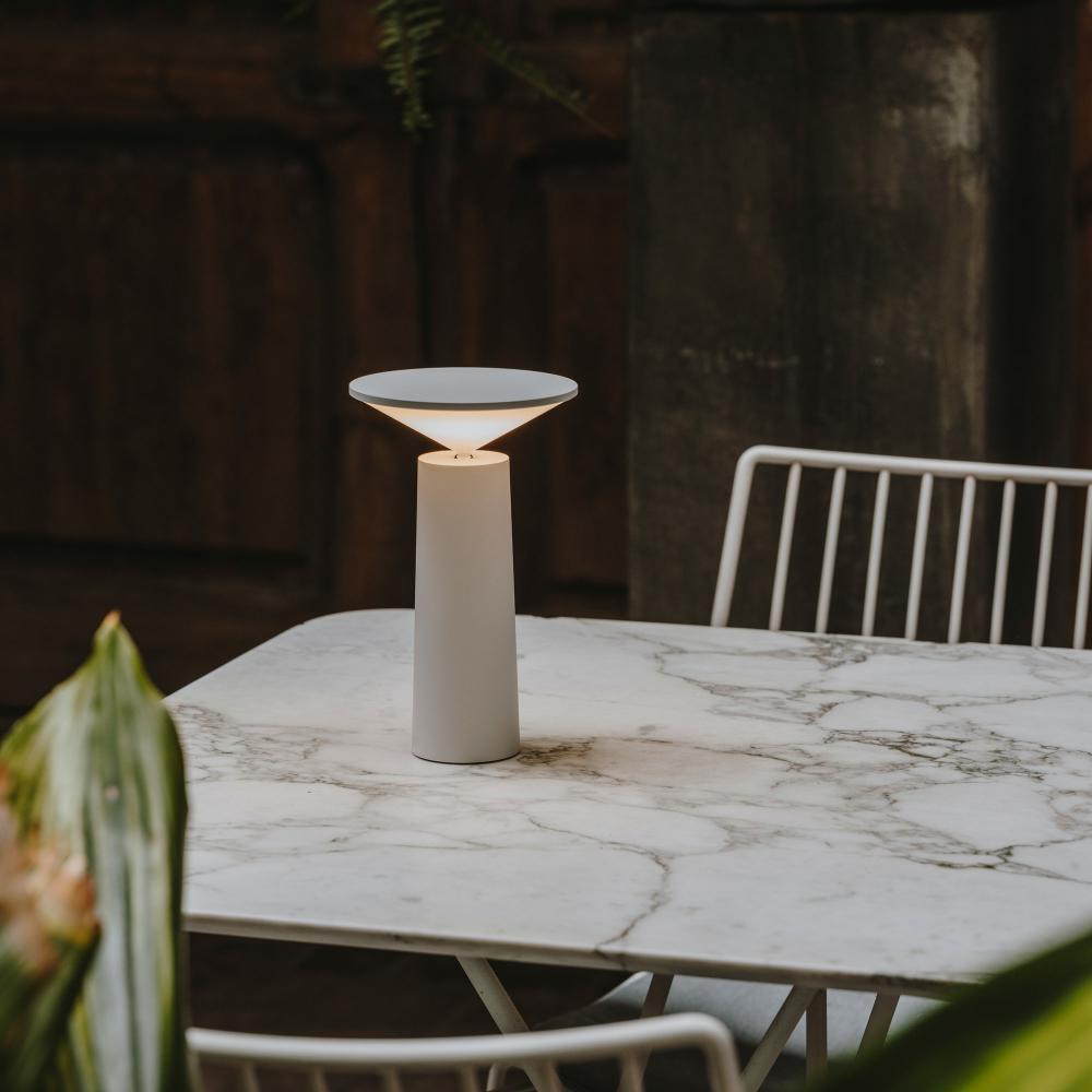 TurnaLight - Dimmbare Akku Tischlampe mit 360° Drehung