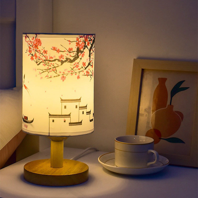TaoLume - Dimmable LED Nightstand Lamp in Chinese Style