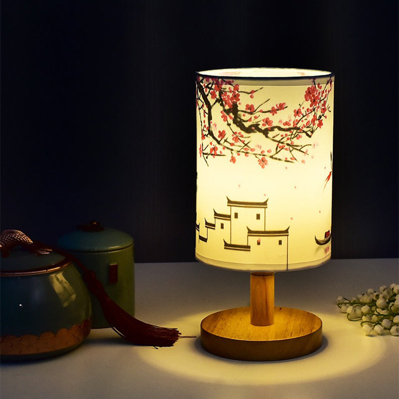 TaoLume - Dimmable LED Nightstand Lamp in Chinese Style