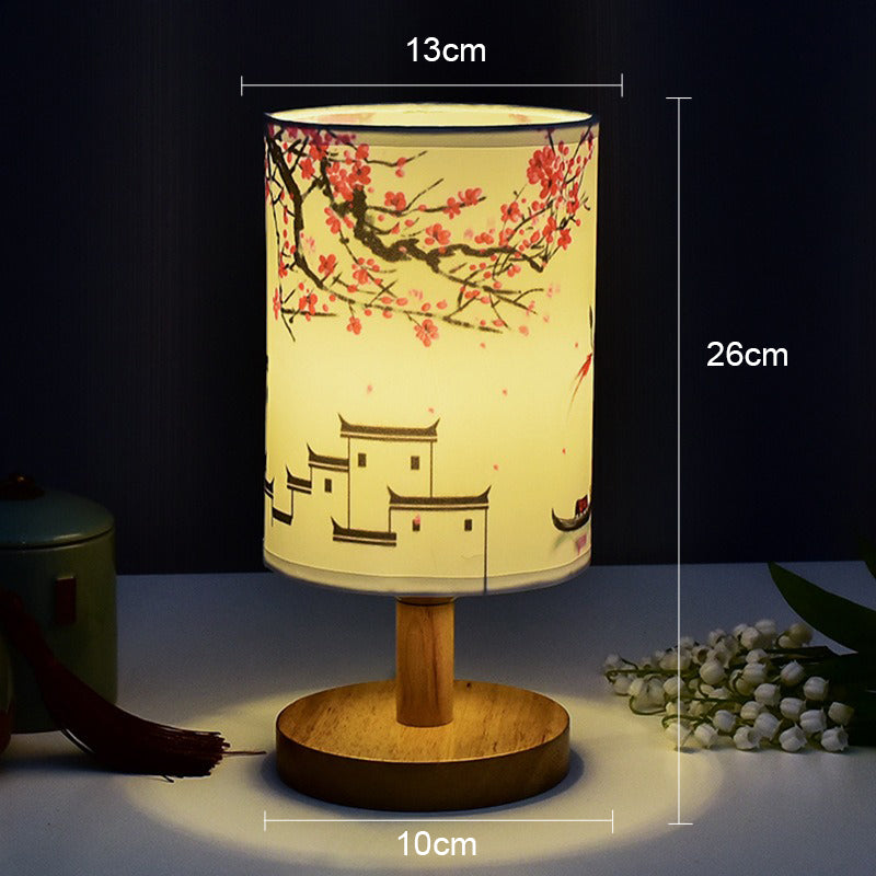 TaoLume - Dimmable LED Nightstand Lamp in Chinese Style