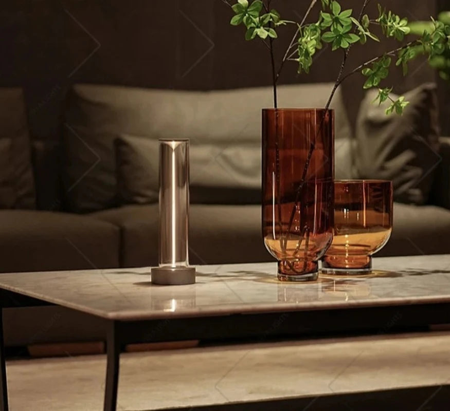 PureBeam - Dimmable Touch Table Lamp made of Aluminum