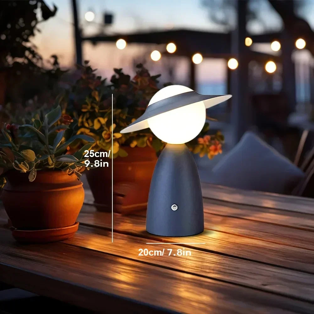 GlowWave – Tisch-LED-Lampe mit Touch-Funktion für elegantes Ambiente