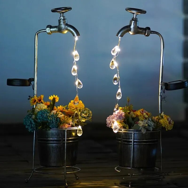 RadiantTap – Solar Water Tap Light for Sustainable Garden Lighting
