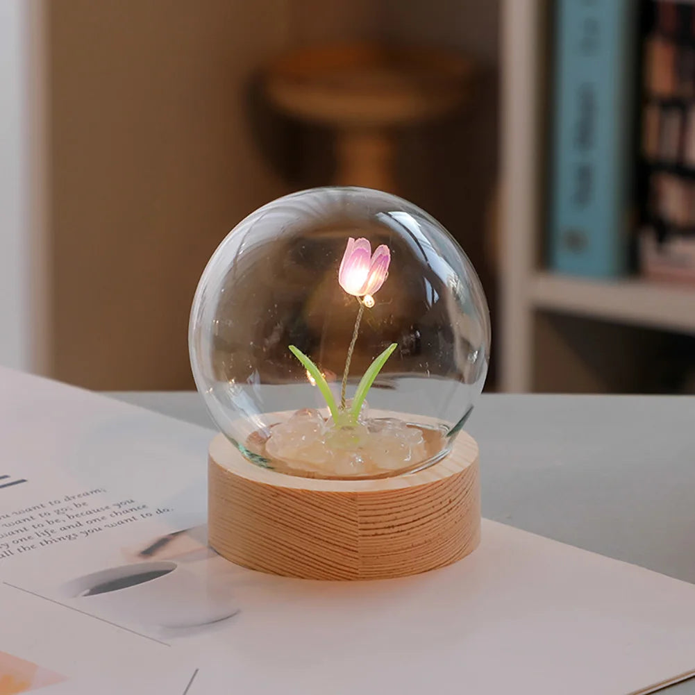 TulipaLight - Elegante Tulpen Tischlampe mit Heller Beleuchtung