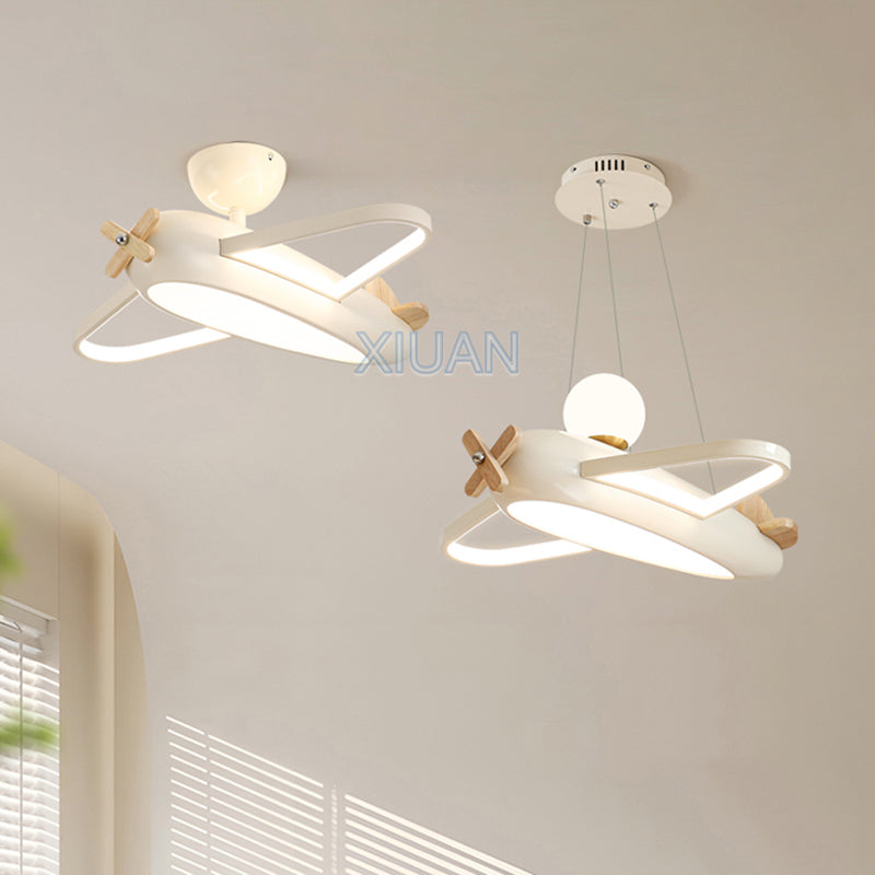 AeroGlow Airplane Ceiling Light – Creative Design for Children's Rooms and Playrooms