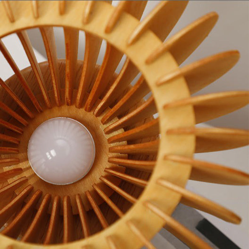 GourdLume – Table lamp made of wood Cozy lighting