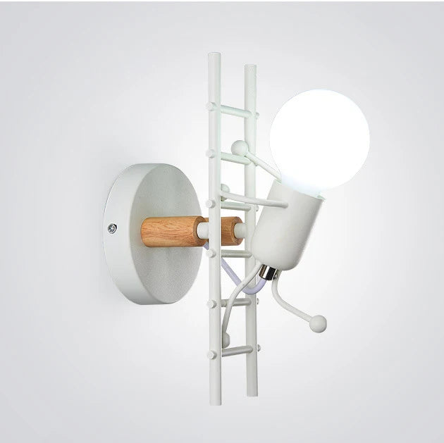 RoboGlow - Kreative Roboter-Wandleuchte für Kinderzimmer