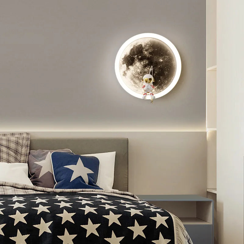 MoonBeam – LED Wandleuchte für Kinderzimmer mit Beruhigender Atmosphäre