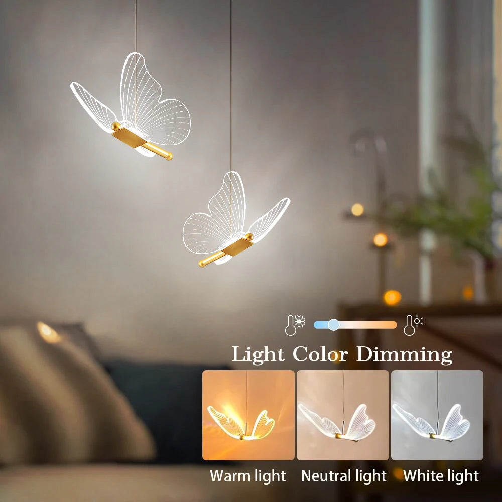 Papilora - LED pendant light in butterfly design – Elegant and playful lighting for your home