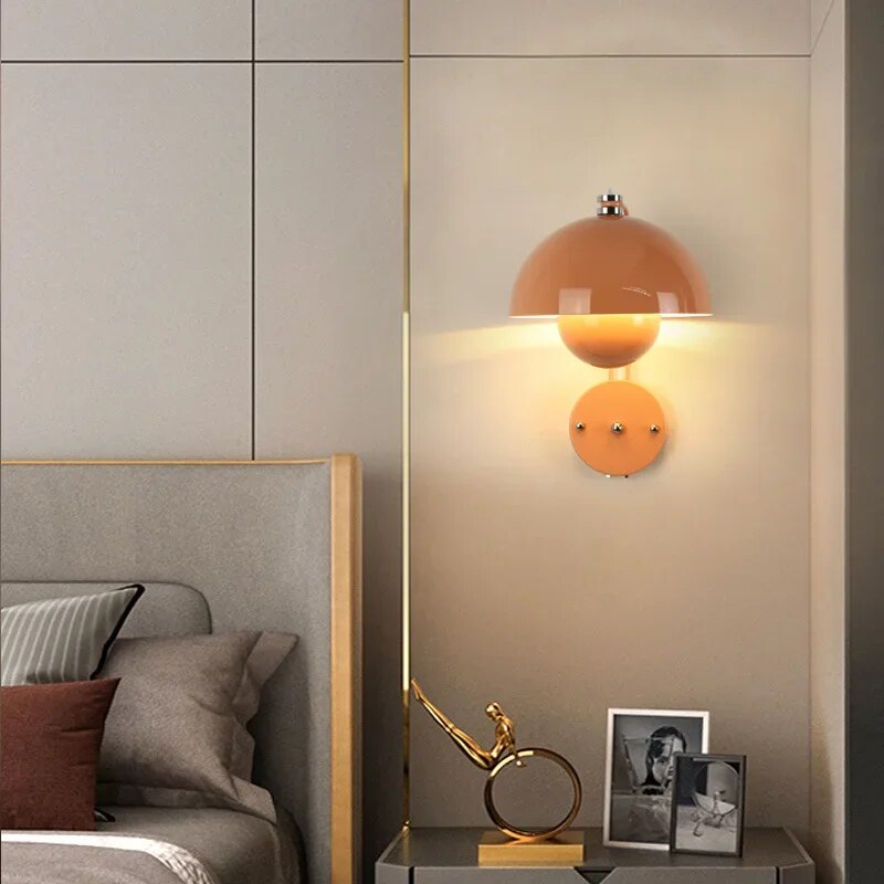 NightBud – Mushroom-shaped wall lamp for stylish room design