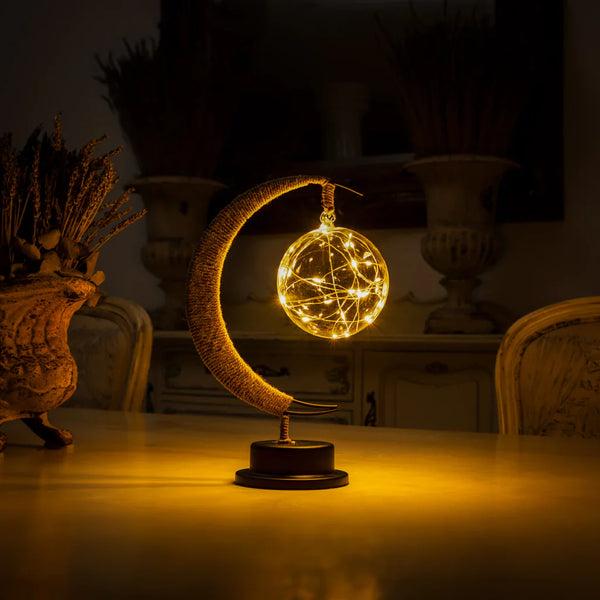 Lunara – Glass Moon Lamp for a Soothing Atmosphere