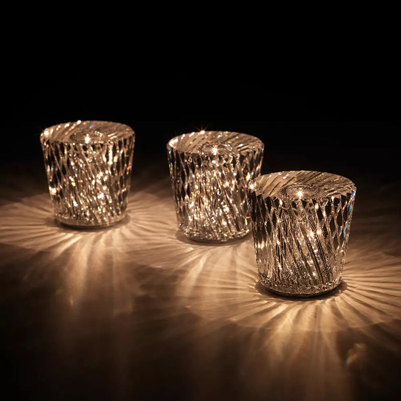 LumiGlimmer – Crystal Lamp Elegant Lighting Solution