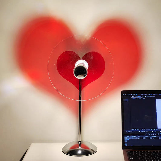 Lumi – LED table lamp heart design for romantic lighting at home