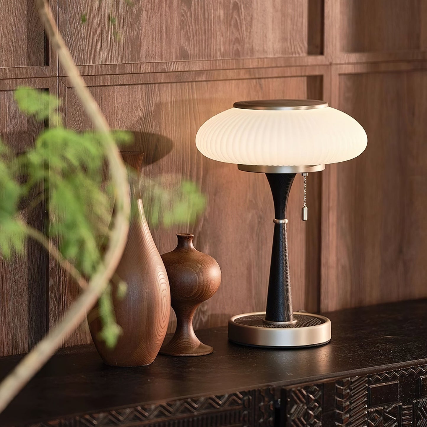 MushroomGlow – Table lamp with natural design for stylish lighting