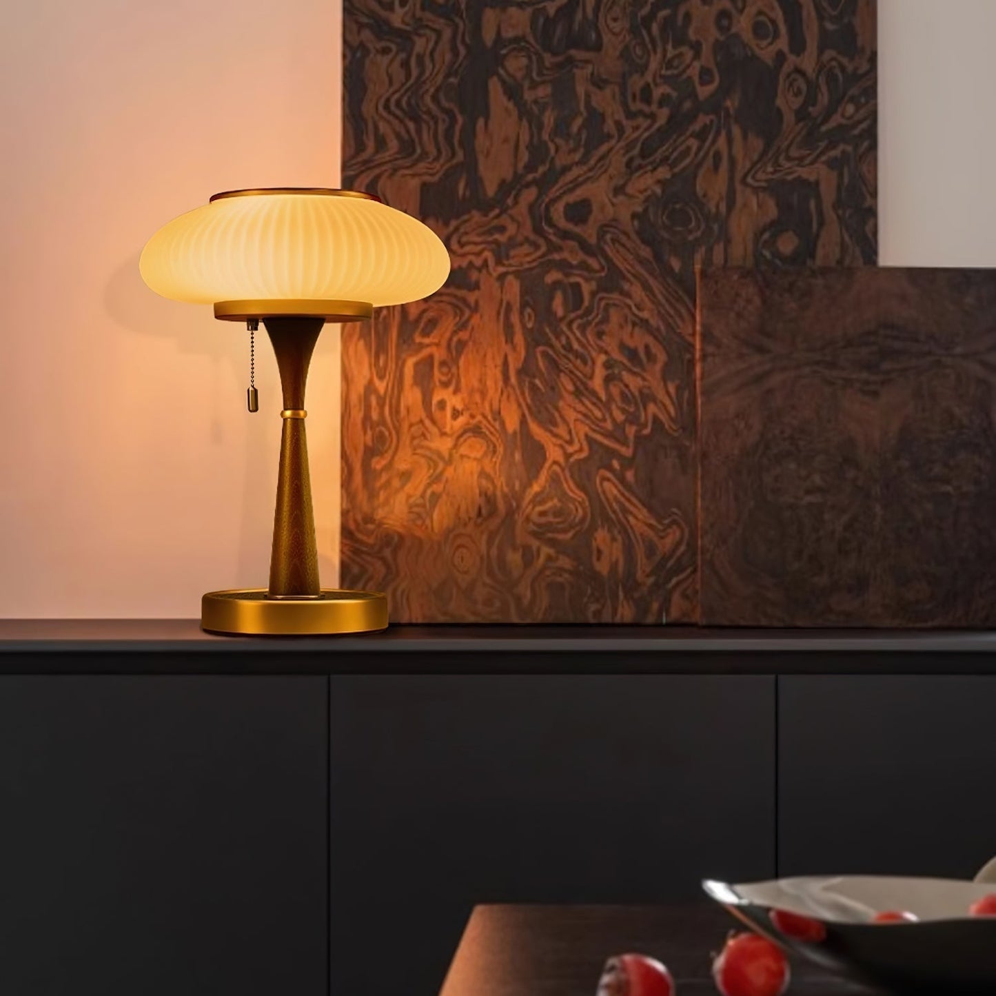 MushroomGlow – Table lamp with natural design for stylish lighting