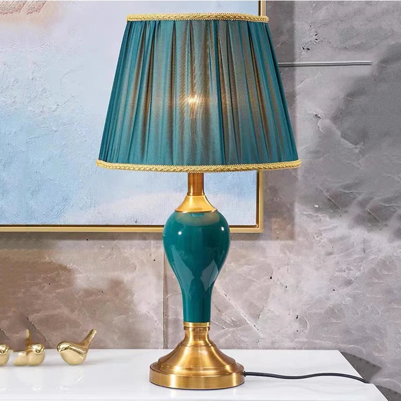 Mila – table lamp made of ceramic for elegant lighting at home