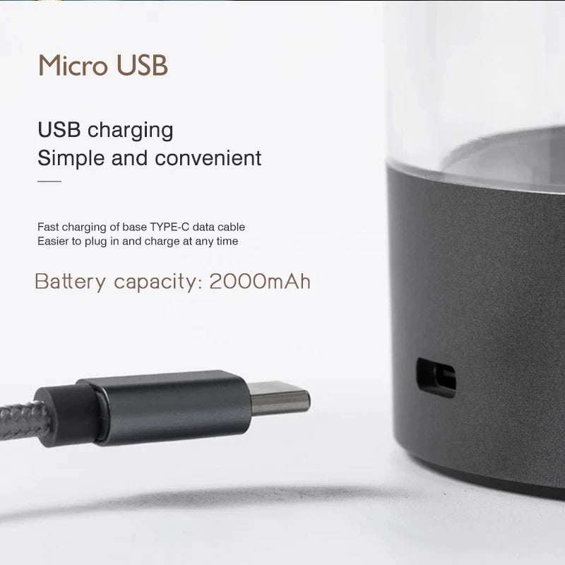 LineaLume - Minimalistische LED Tischlampe aus Metall und Acryl