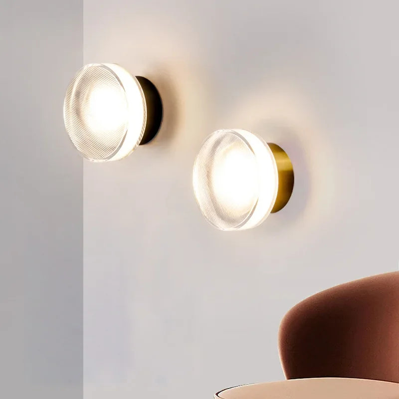 ORBILUMINA – Runde Wandlampe für modernes Interieur