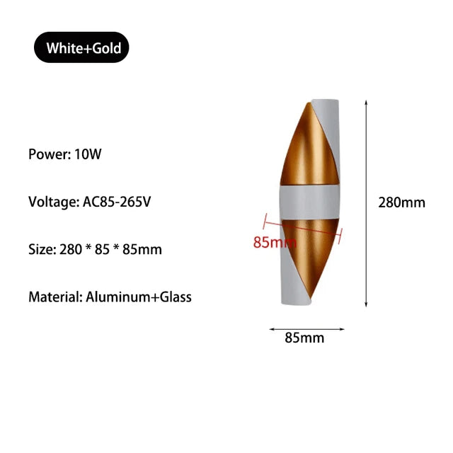 Cascadia – LED Außenwandleuchte Edelstahl mit Modernem Design für Stilvolle Beleuchtung