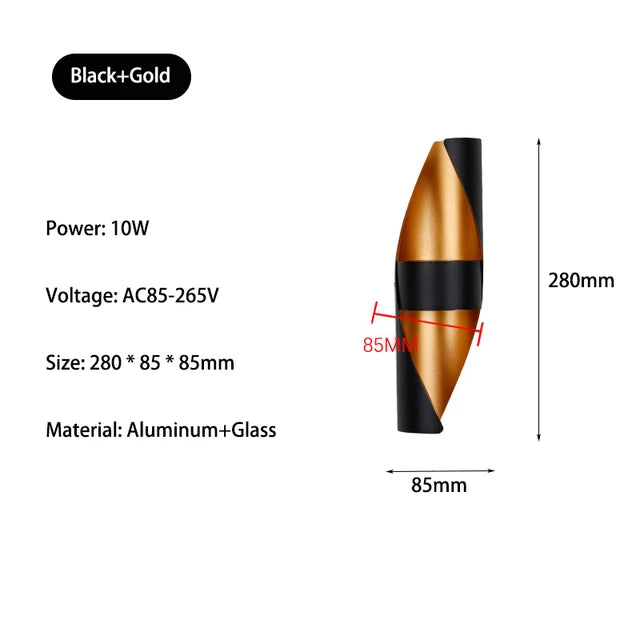 Cascadia – LED Außenwandleuchte Edelstahl mit Modernem Design für Stilvolle Beleuchtung