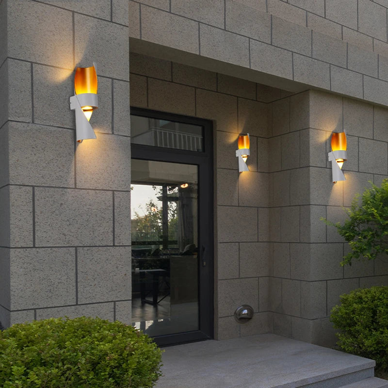 Cascadia – LED Außenwandleuchte Edelstahl mit Modernem Design für Stilvolle Beleuchtung