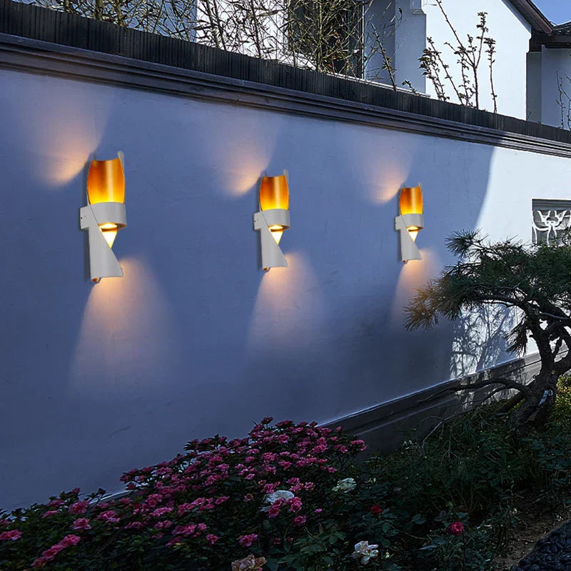 Cascadia – LED Außenwandleuchte Edelstahl mit Modernem Design für Stilvolle Beleuchtung