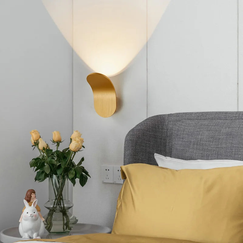 LumoWall - Modern LED Wall Light for Bedroom