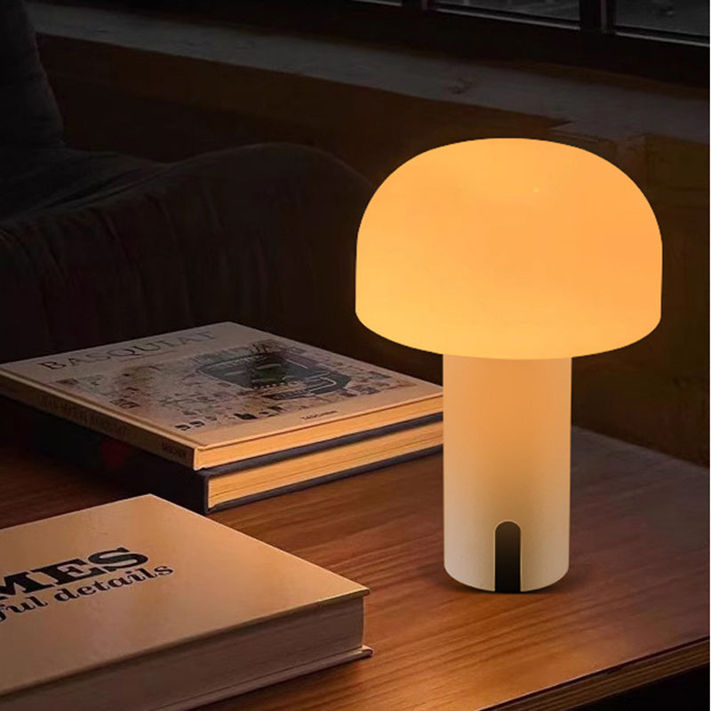 AuraMush - Moderne Pilz Nachttischlampe mit Dimmbarer LED