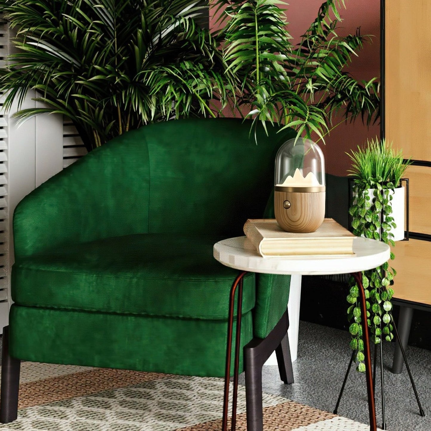 SummitGlow – LED Tischlampe für Entspannende Atmosphäre im Schlafzimmer