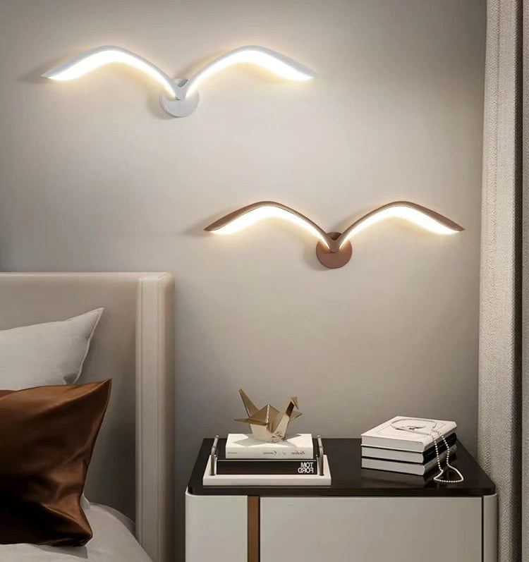 Möwe Glow – Wandleuchte Innen für Gemütliche Atmosphäre im Kinderzimmer